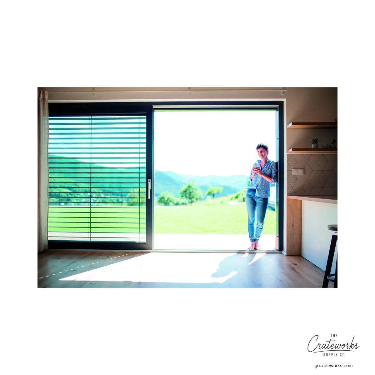 Aluminum Lift-and-Slide Patio Door