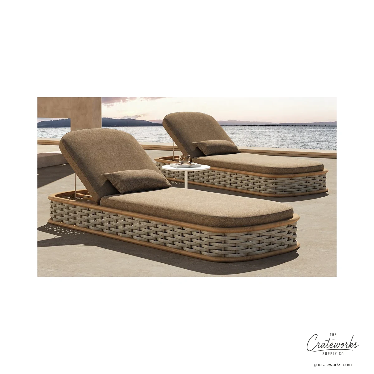 Mesa Teak Outdoor Sofa Set No. 21