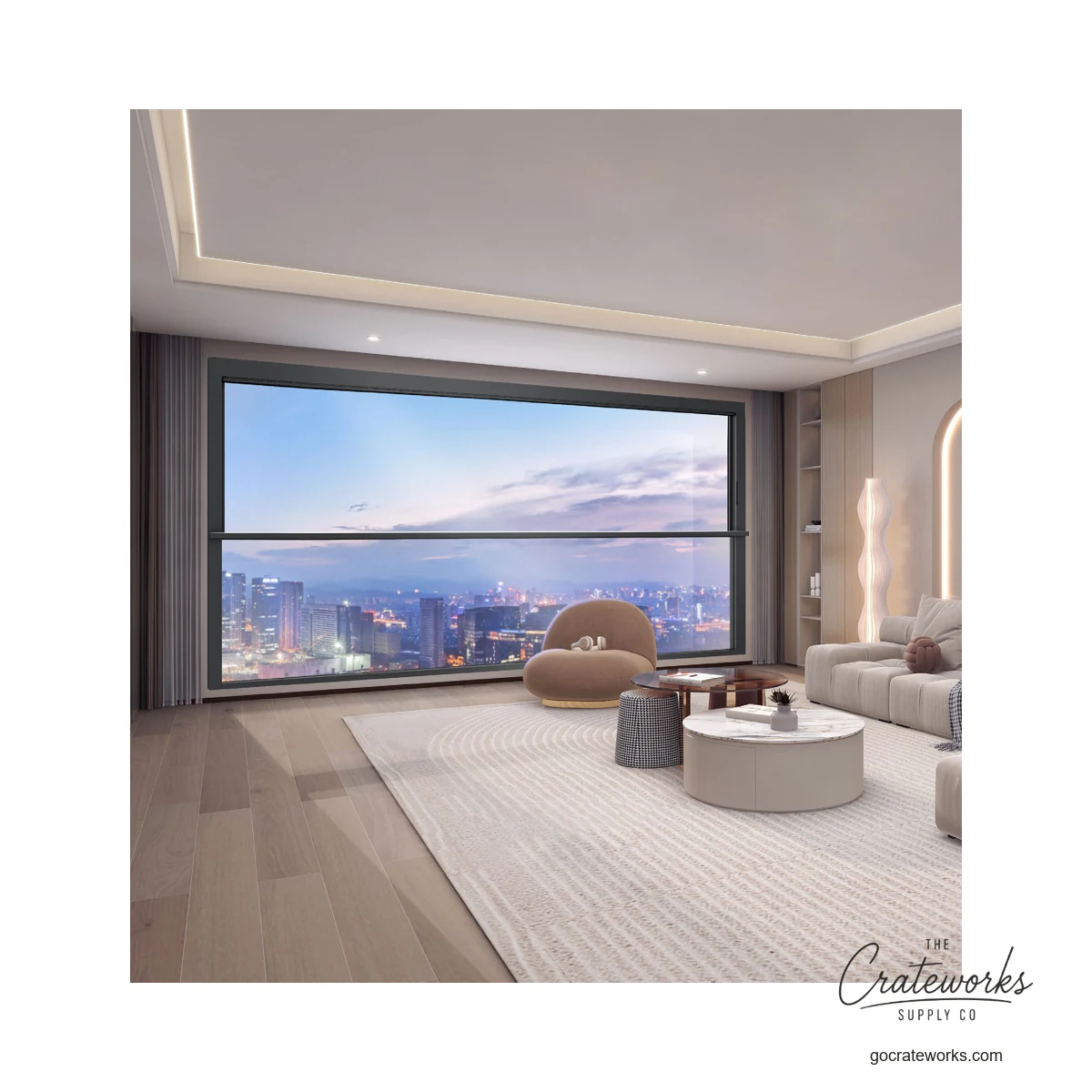 Cloud Wing Vertical Lift Door