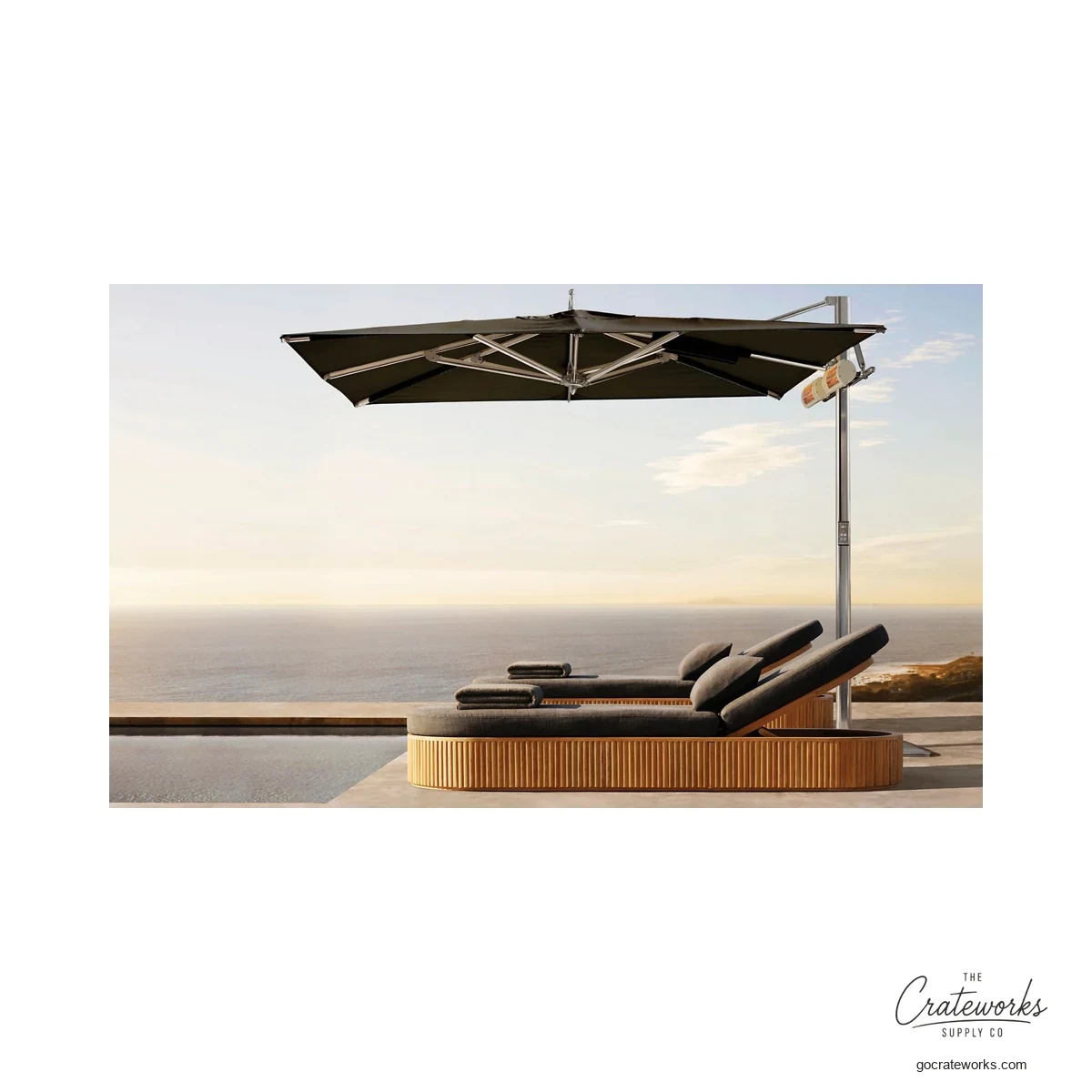 Sandbar Teak Outdoor Chaise Lounger No. 2