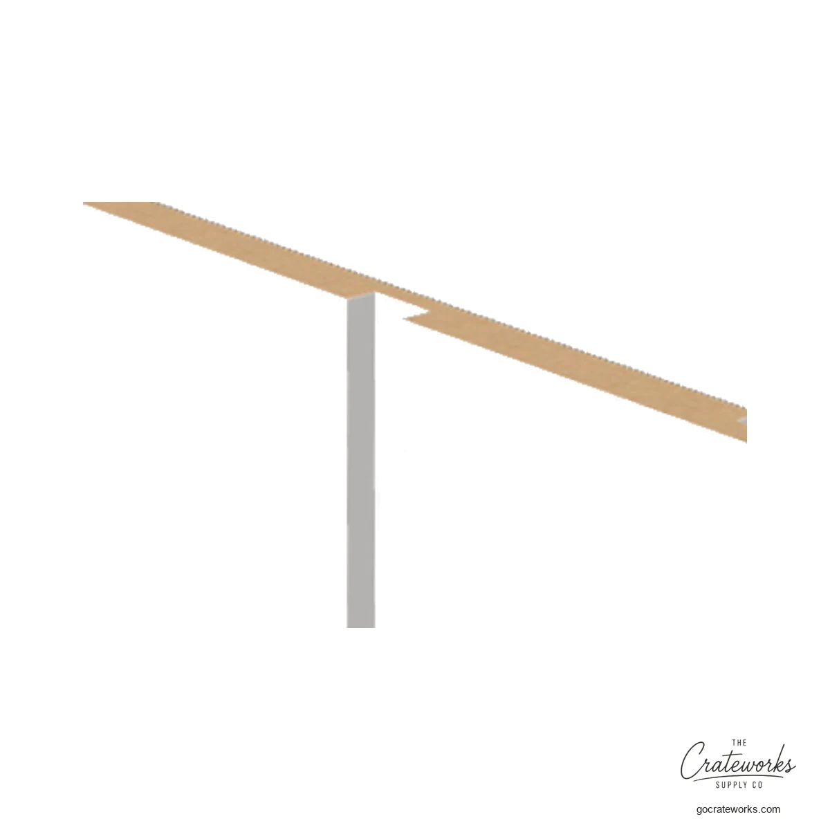 Paintable Batten Wall Panel, Narrow Board