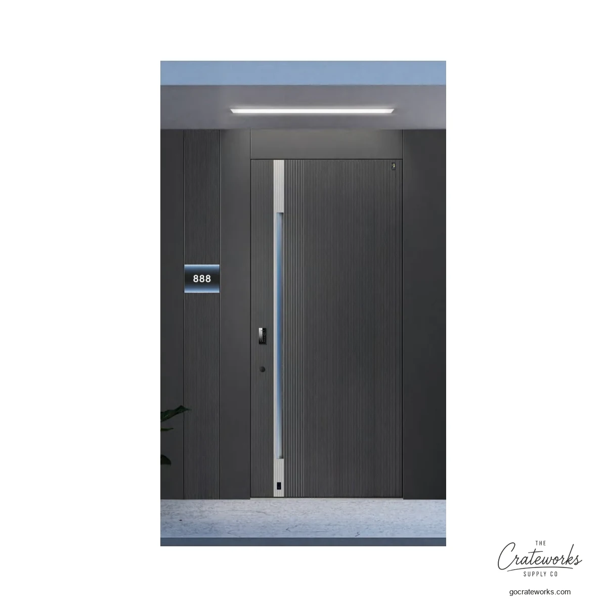 Halo Accent Entry Door