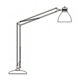 Blackened Floor, floor lamps