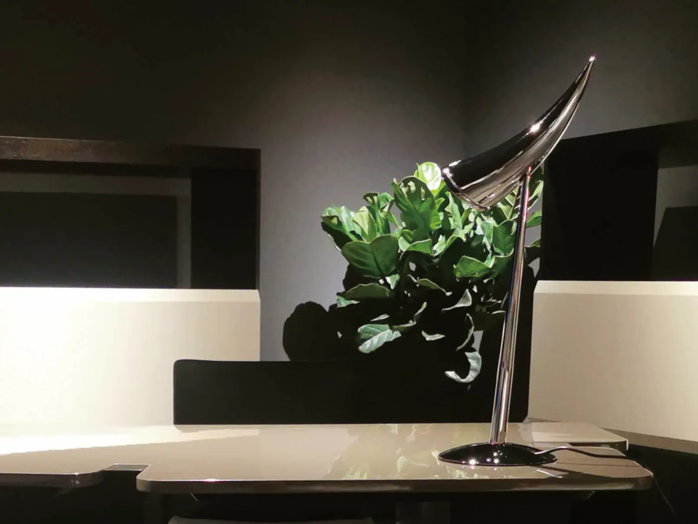 Chrome Table, table lamps