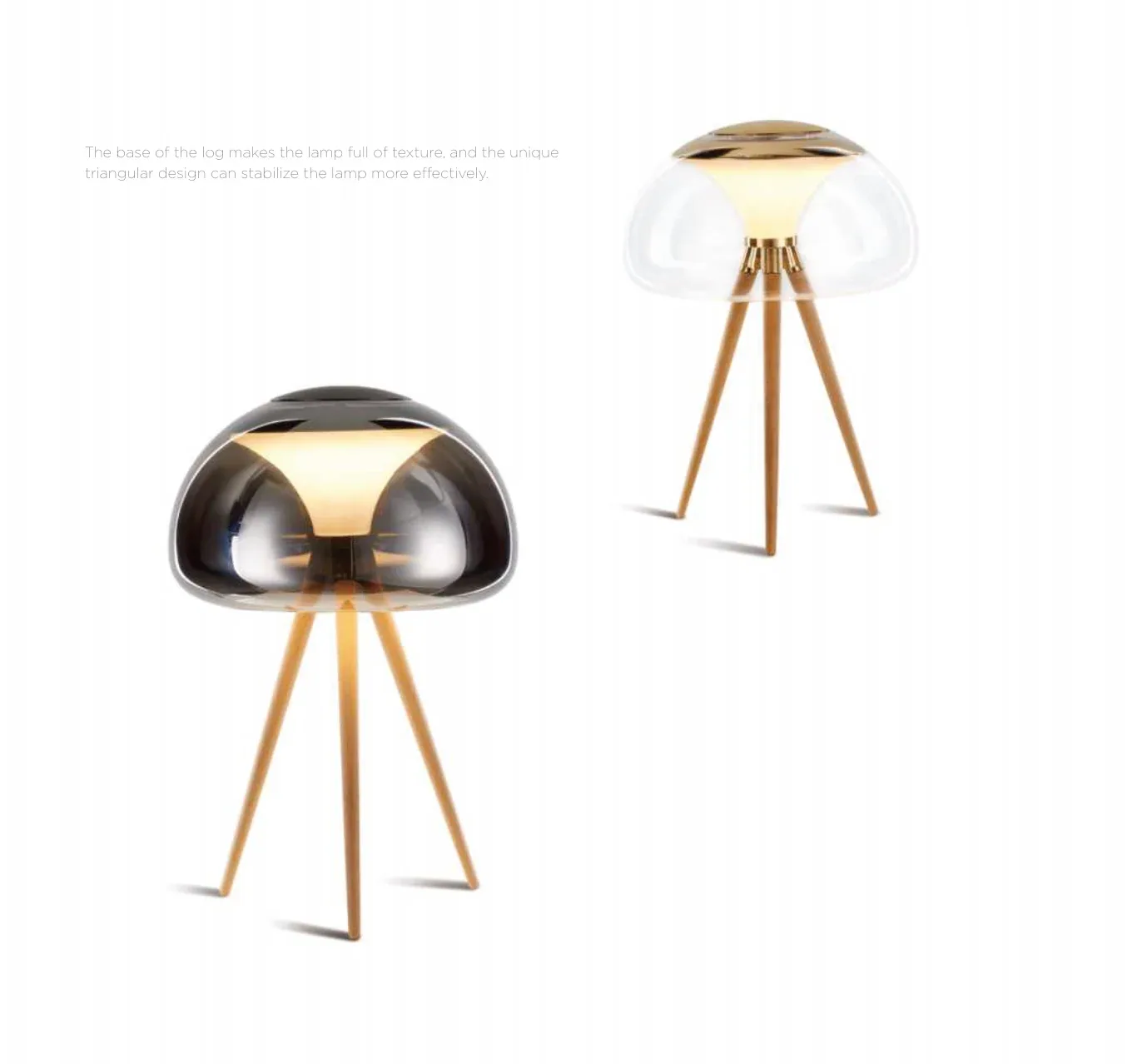 Smokey Grey Table, table lamps